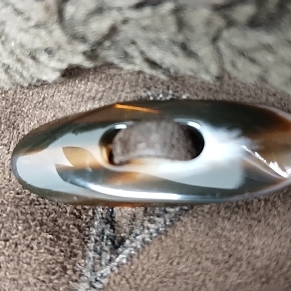 Vintage Jones New York women's jacket hooded faux suede brown Size: L - Picture 4 of 10